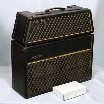 Vox V1083 Berkeley III Super Reverb 2-Channel 35-Watt 2x10" Piggyback Guitar Amp 1969 - 1970 - W/ New MOX V42 Pedal image 24