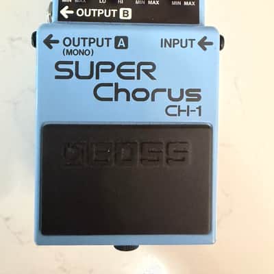 Boss CH-1 Super Chorus (Dark Gray Label) 2001 - Present - Blue image 1