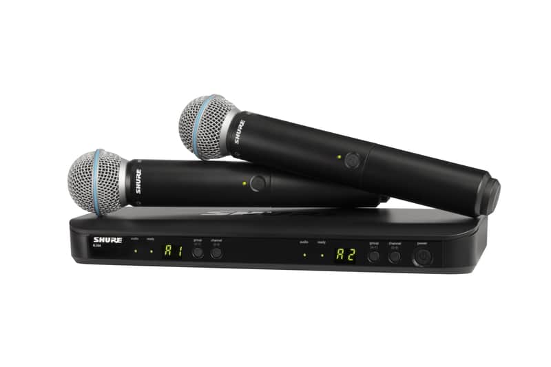 Shure BLX288E/B58 Dual - H8E image 1