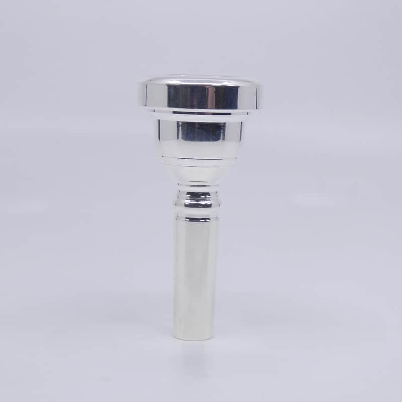 Unbranded Bass Trombone Mouthpiece - Silver image 1