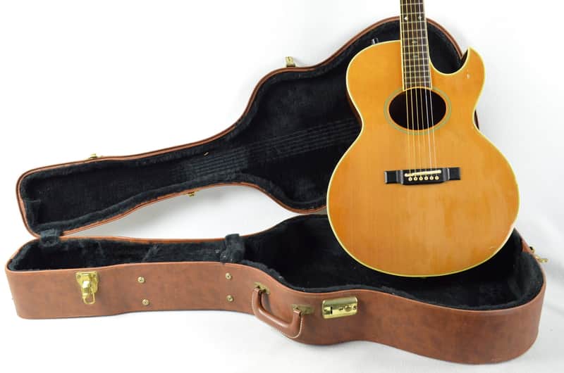1982 Washburn Tanglewood Full Body EA45 Natural-Bob Dylan played one image 1