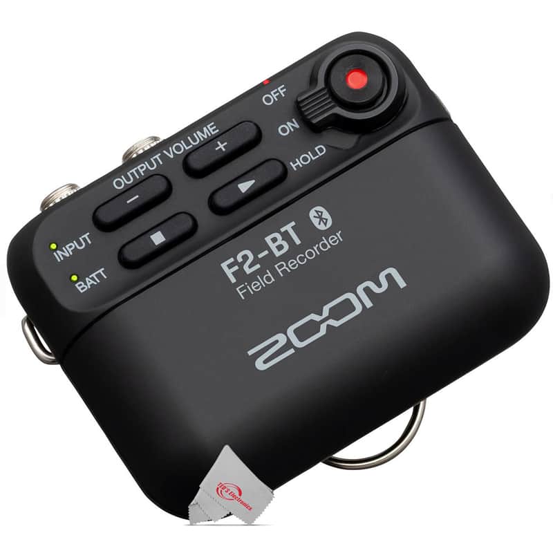 Zoom F2-BT Ultra Compact Bluetooth Enabled Portable Field Recorder with Lavalier Microphone image 1