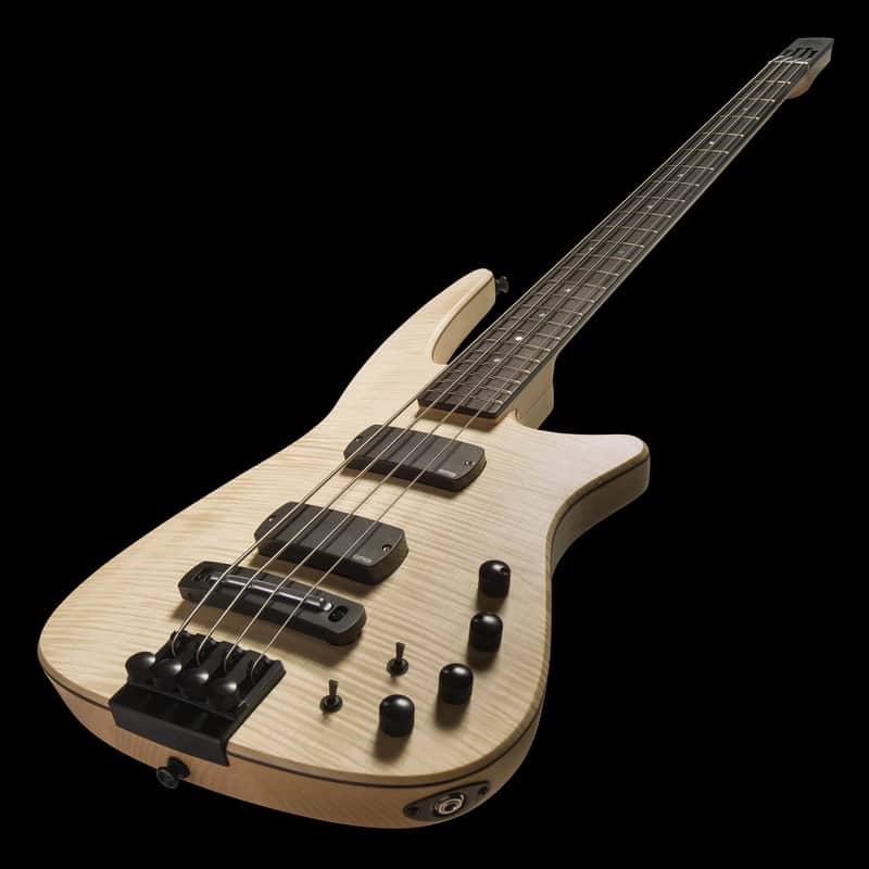 CR4 RADIUS Bass Guitar Natural Satin image 1