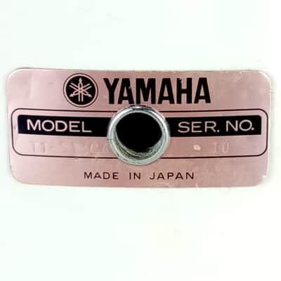 Yamaha 9x13"5000 Series Stage Custom Tom Drum Virgin White Vintage 80s Japan MIJ image 2