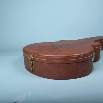1980's Gibson USA Brown-Pink TKL Semi Hollowbody Guitar Case ES-335 Vintage image 5