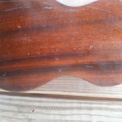 Martin-Like Vintage Soprano Rutan Ukulele 1920s - Solid Mahogany image 15