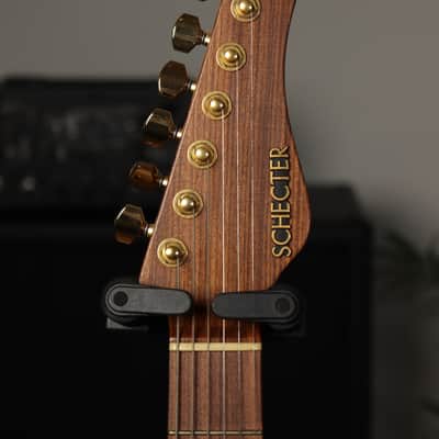 Schecter Japan Custom Shop EX-5B-CTM-VTR Flame Koa Oil Finish HSH MIJ image 9