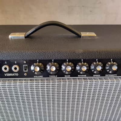 Handwired Vibroverb 2-Channel 40-Watt guitar amp head image 8