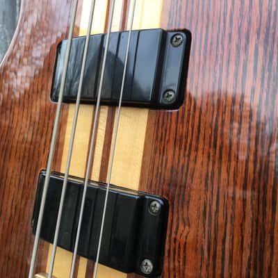 Mint 1981 Aria Pro II SB-900 Matsumoku 4 String Bass in Walnut Perfect image 5