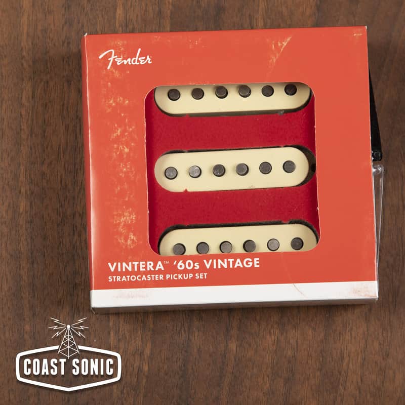 Mint Fender Vintera '60s Vintage Stratocaster Pickup Set image 1