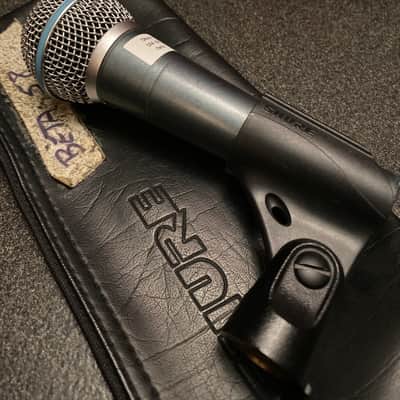 Shure BETA 58A Handheld Supercardioid Dynamic Microphone 1996 - Present - Black image 5