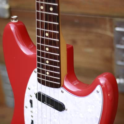 Squier Vintage Modified Mustang - Fiesta Red image 6