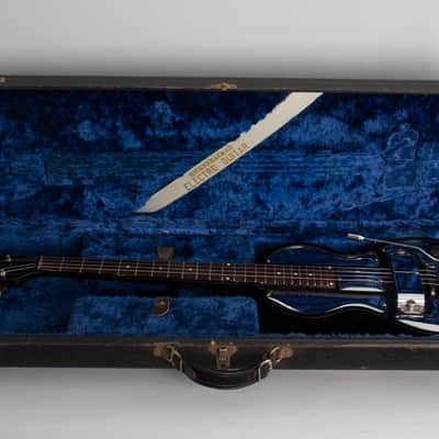 Rickenbacker Electro Spanish Model B Tenor Solid Body Electric Guitar (1939), ser. #C2122, original black hard shell case. image 10