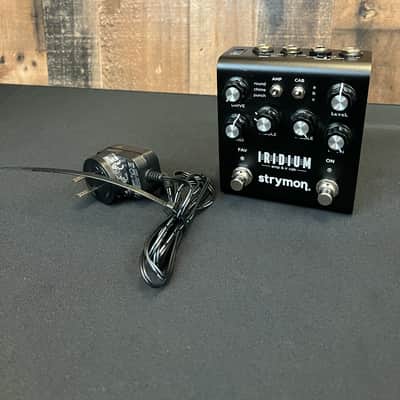 Strymon Iridium Amp Modeler Guitar Pedal 2019 - Present - Black image 3