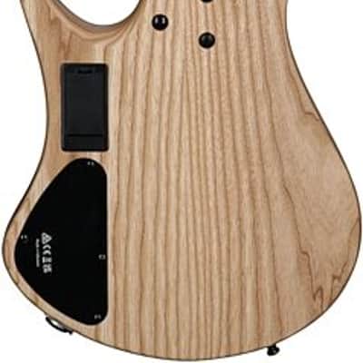 Ibanez EHB1675MS NTF Bass Workshop 5 String Electric Bass. Natural Flat with Bag image 6