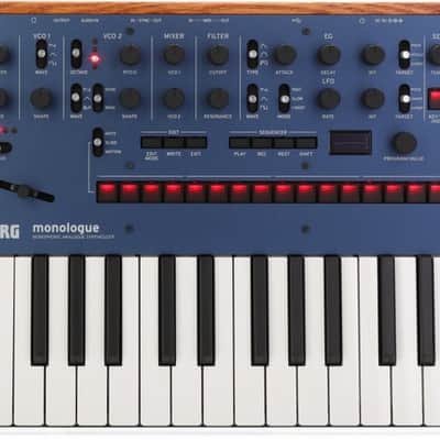 Korg monologue Analog Synthesizer - Blue image 2