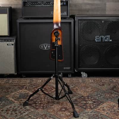 Ibanez Bass Workshop UB804 4-String Electric Upright Bass - Mahogany Oil Burst with Gig Bag image 14