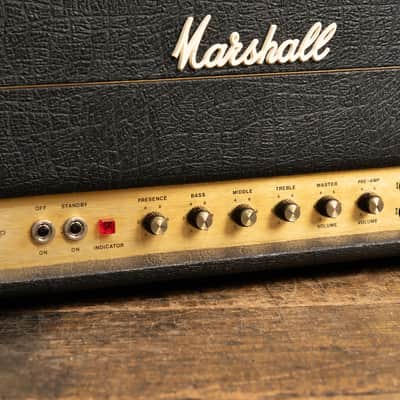 Marshall JMP 2204 Master Model Mk2 Lead 50-Watt Guitar Amp Head 1976 image 3