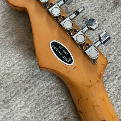 Greco SE800 Super Sound '78 Vintage MIJ Stratocaster Type Electric Guitar Made in Japan by Fujigen image 10