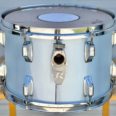 Vintage Rogers XP-8 Big R 13" Rack Tom Silver Mist Maple Shell for Drum Set image 3