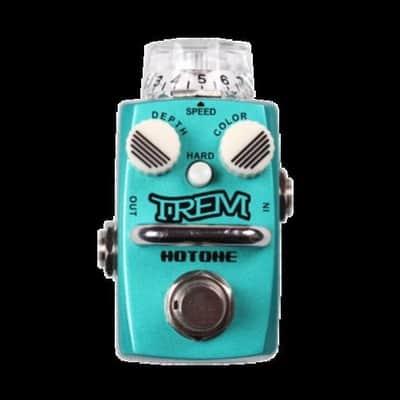 HOTONE AUDIO NEW TREM TREMOLO MICRO MINI STOMP TRUE BYPASS NEW ENTRY!