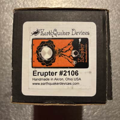 EarthQuaker Devices Erupter Ultimate Fuzz Tone 2017 - Present - Various image 9