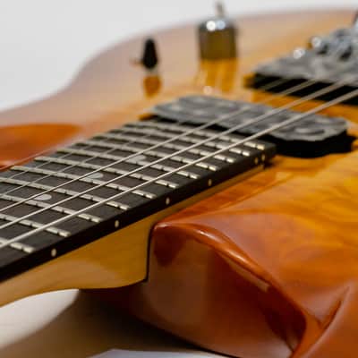 Aria Pro II Magna Series 40th Anniversary Electric Guitar - Honey Sunburst image 8