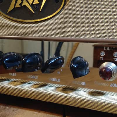 Peavey Classic 20 Mini Head 2010s - Tweed image 8