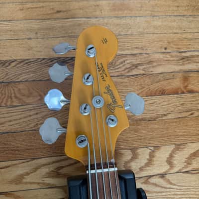 Fender Japan Jazz Bass V - CIJ 2002 - Sunburst image 11