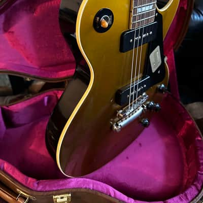 Gibson Les Paul Custom Shop 1956 Historic RI Rare Black/Gold VOS 2016 Gold Top R6 image 10