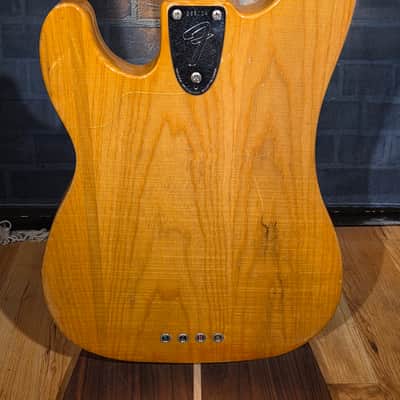 Vintage 1972 Fender Telecaster Bass Maple Fretboard Natural image 21