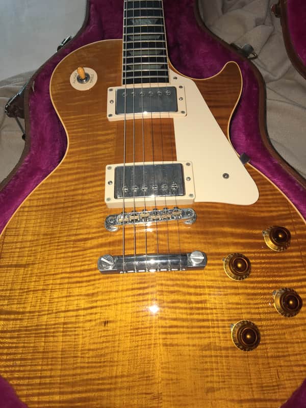 Gibson Les Paul Classic Premium Plus 1992 Amber Burst With OHSC image 1