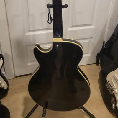 $650 Ibanez Artcore AGS73FM Semi-Hollowbody – Transparent Black Burst image 4