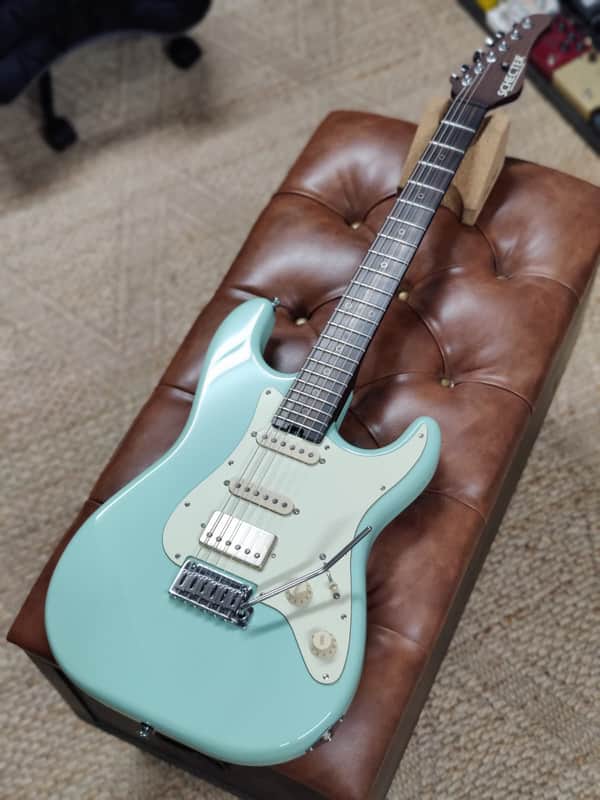 Schecter Nick Johnston Signature USA Custom Shop Atomic Green image 1