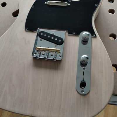 El Chamaa Guitars One-Piece TE / Tele Style Alder Body 2026 - Unfinished image 11