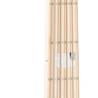 Lakland Skyline 55-02 Custom Maple Fretboard Bass Guitar, White Pearl, Open Box (Very Good) image 6