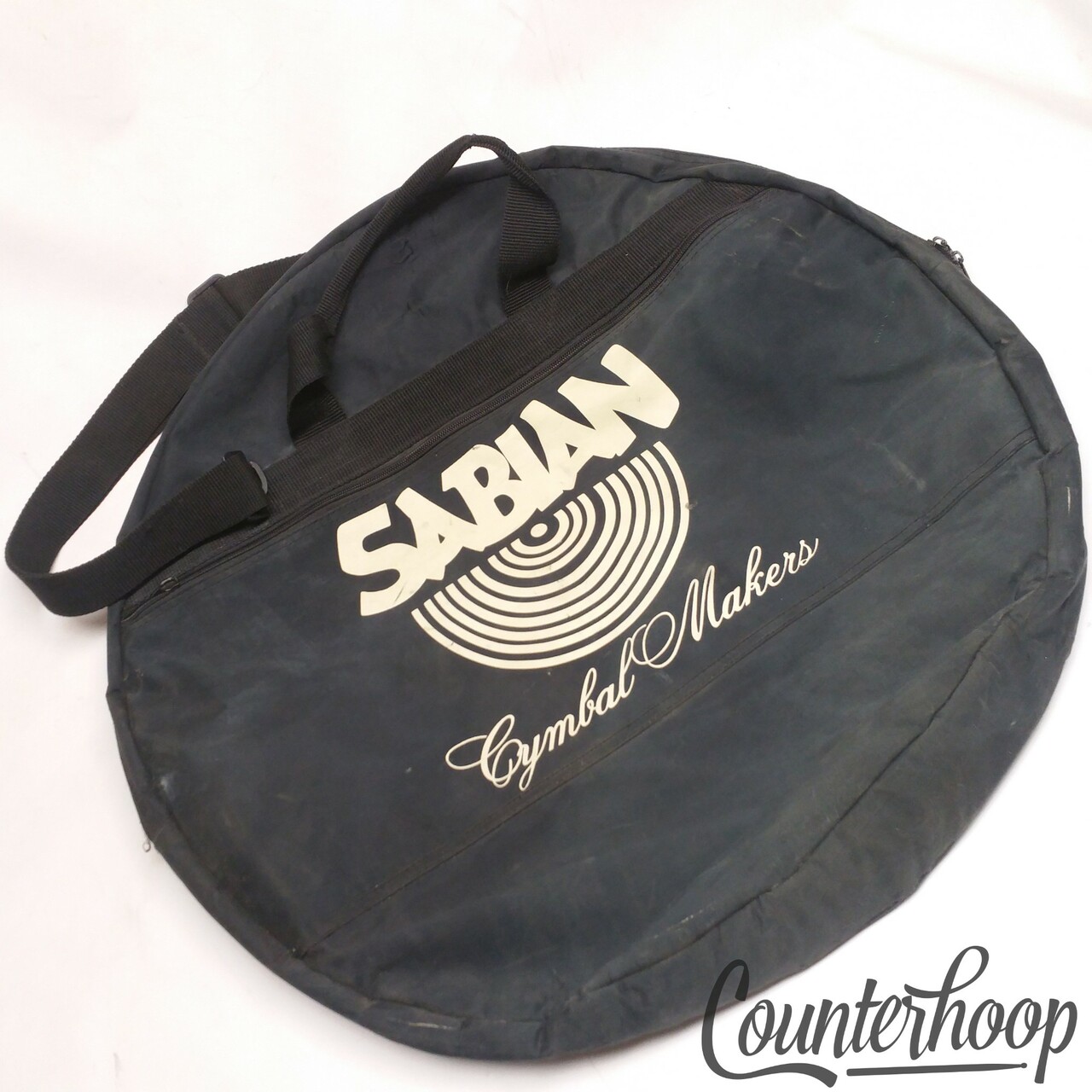 Sabian 22" Cymbal Makers Bag Black Protective Case Crash/Rides+Sticks w/ Strap* — main photograph