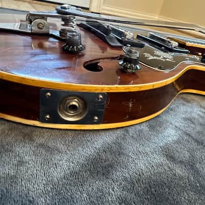 1970’s Hondo H-500 Vintage Semi Hollow Electric Guitar image 4