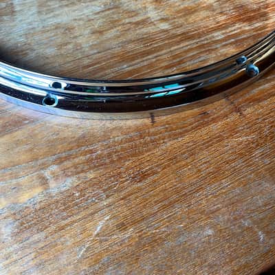 Ludwig No. 4160 16" Twin Channel Die-Cast 8-Lug Hoop 1980 - 1983 - Chrome image 5