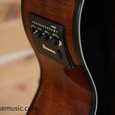 Ibanez AEGB24FE-MHS Standard - Mahogany Sunburst High Gloss image 7