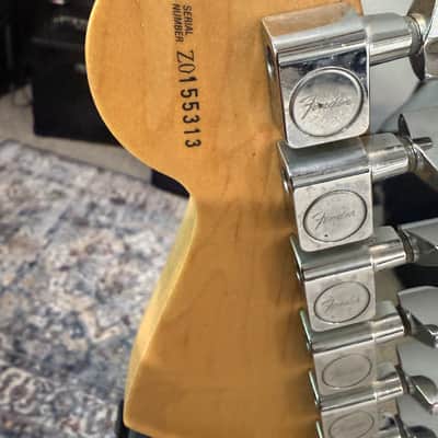 Fender Stratocaster 2001 - American Standard Yellow Maple Neck image 8