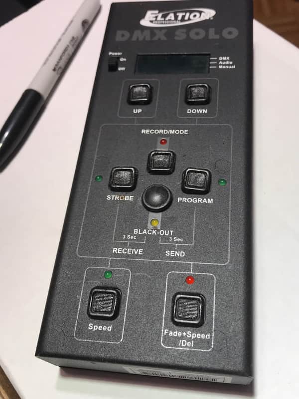 ELATION DMX SOLO recordable mini lighting controller image 1