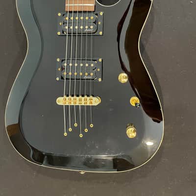 Harley Benton TE-40 TBK Dual HB's Translucent Black w/Gold Hardware image 1