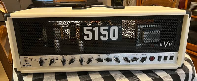 EVH 5150 Iconic Series 2-Channel 80-Watt Guitar Amp Head 2021 - Present - Ivory image 1