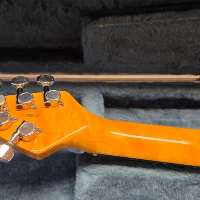 1989 Andy Farrell EVH Eddie Van Halen Signature British Racing Green Burst British UK Custom Shop Boutique Luthier Masterbuilt Master Built Electric Wolfgang Guitar Pre-Music Man Pre-Peavey PRE-PRODUCTION PROTOTYPE image 8