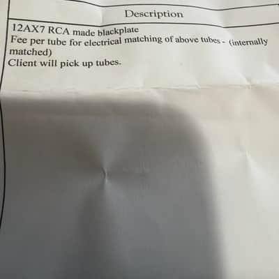 RCA 12 ax7 1960 image 3