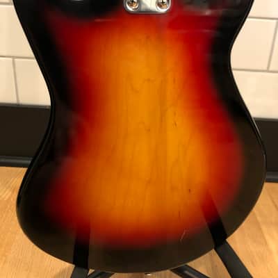 Strad-O-Lin  SG style  1960s Tri-color sunburst image 6