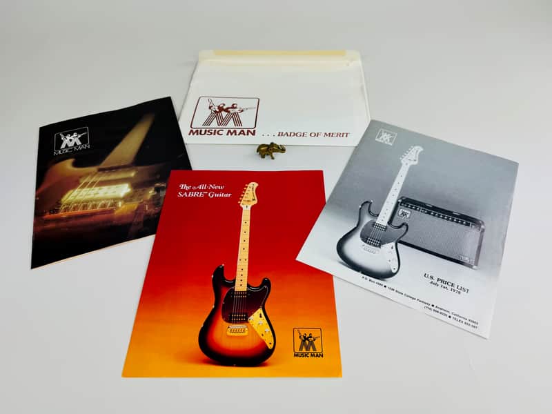 Music Man Dealer Pack – Sabre Era Brochures & July 1st Price List 1978 image 1