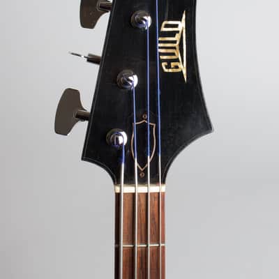 Guild Jet Star Solid Body Electric Bass Guitar (1966), ser. #SD-240, original gig bag case. image 5