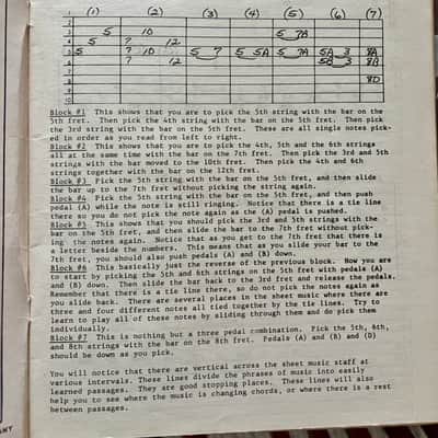 Jeffran College Music to Steel By Early 1969 - Vinyl image 5
